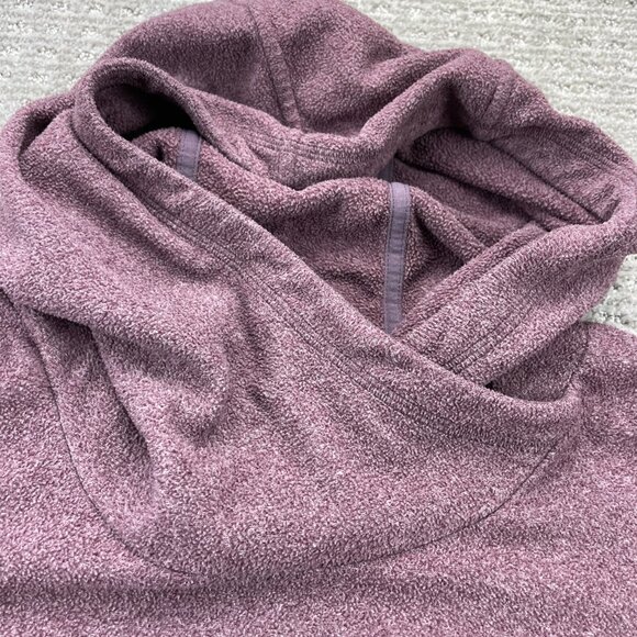 Bench Fleece Hoodie Sweater Women Size Extra Large XL Burgundy Activewear Sporty - Picture 4 of 9